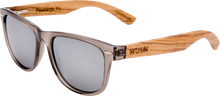 Real Zebra Wood Wanderer Sunglasses by WUDN