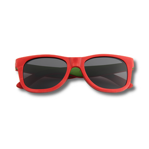 Recycled Skatedeck Bluntslide Red Sunglasses by WUDN