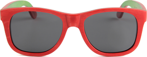 Recycled Skatedeck Bluntslide Red Sunglasses by WUDN